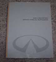 1991 Infiniti M30 Convertible Service Manual Supplement