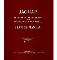 1954 Jaguar XK120 Models Service Repair Manual