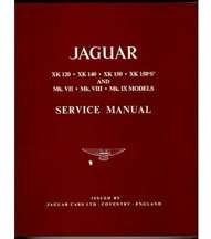 1956 Jaguar XK140 Models Service Repair Manual