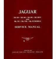 1952 Jaguar Mark VII Models Service Repair Manual