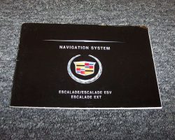 2005 Cadillac Escalade Navigation System Owner's Manual