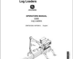 Operators Manuals for Timberjack B Series model 530b Knuckleboom Loader