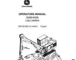 Operators Manuals for Timberjack B Series model 330b Knuckleboom Loader