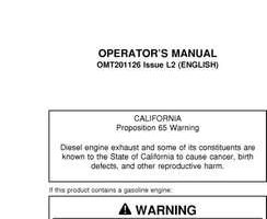 Operators Manuals for Timberjack G Series Iii model 548giii Skidders