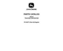 Parts Catalogs for Timberjack J Series model 903jh Tracked Harvesters