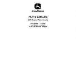 Parts Catalogs for Timberjack M Series model 909m Tracked Feller Bunchers