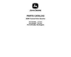 Parts Catalogs for Timberjack M Series model 959m Tracked Feller Bunchers
