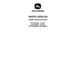 Parts Catalogs for Timberjack M Series model 803mh Tracked Harvesters