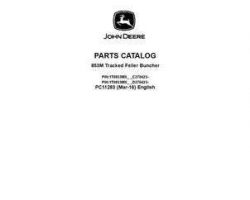 Parts Catalogs for Timberjack M Series model 853m Tracked Feller Bunchers