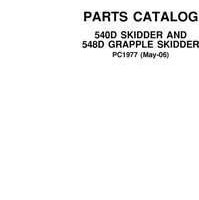 Parts Catalogs for Timberjack D Series model 548d Skidders