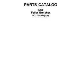 Parts Catalogs for Timberjack model 643 Tracked Feller Bunchers