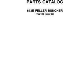 Parts Catalogs for Timberjack E Series model 653e Tracked Feller Bunchers