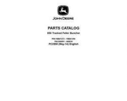Parts Catalogs for Timberjack 50 Series model 850 Tracked Feller Bunchers