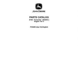 Parts Catalogs for Timberjack D Series model 810d Forwarders