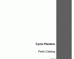 Parts Catalog for Case IH Planter model 500