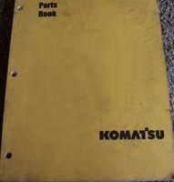 Komatsu Graders Model Gd31-1 Partsbook - S/N 1003-1499