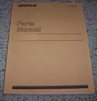 Caterpillar Excavator model 245b Excavator Parts Manual
