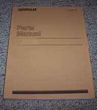 Caterpillar Excavator model 312e L Excavator Parts Manual