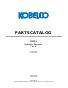 Parts Catalog for Kobelco Excavators model 230SR-3