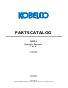 Parts Catalog for Kobelco Excavators model 260SR-3