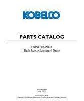 Parts Catalog for Kobelco Excavators model ED150