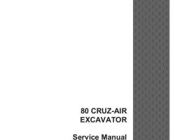 Case Excavators model 80 Service Manual