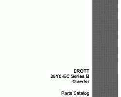 Parts Catalog for Case Excavators model 35B