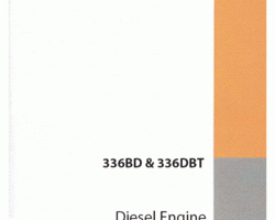 Parts Catalog for Case Engines model 336BD