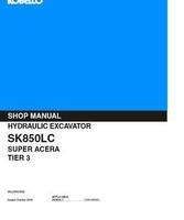 Kobelco Excavators model SK850LC Service Manual