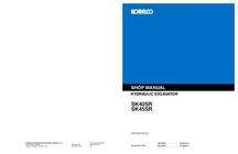 Kobelco Excavators model SK40SR Service Manual