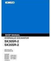Kobelco Excavators model SK35SR Service Manual