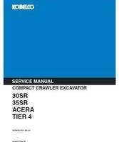 Kobelco Excavators model 35SR Service Manual