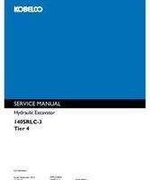 Kobelco Excavators model 140SRLC-3 Service Manual