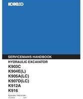 Kobelco Excavators model K907 Operator's Manual