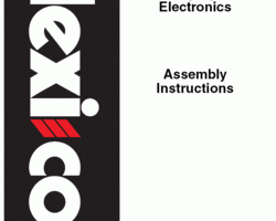 Operator's Manual for New Holland Sprayers model FLEXCONTROL