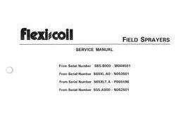 Service Manual for New Holland Sprayers model SP655