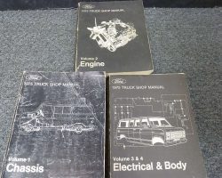 1975 Ford Truck F-100, F-250 & F-350, Bronco & Econoline E-100, E-150, E-250 & E-350 Service Manual