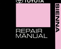2011 Toyota Sienna Service Repair Manual