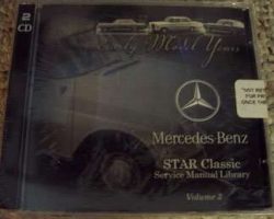 1962 Mercedes Benz 190c & 190Dc 110 Chassis Service, Electrical & Owner's Manual CD