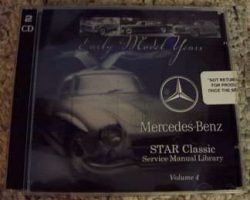 1965 Mercedes Benz 230SL 113 Chassis Service, Electrical & Owner's Manual CD