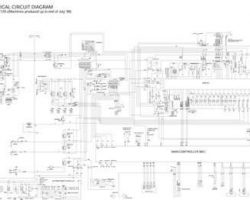 Hitachi Ex-5 Series model Ex120-5 Excavators Wiring Diagrams Manual