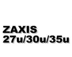 Troubleshooting Service Repair Manuals for Hitachi Zaxis Series model Zaxis30u Excavators