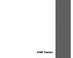 Parts Catalog for Case IH Tractors model 4156