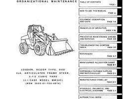 Case Wheel loaders model MW24C Service Manual