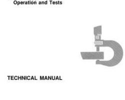 Timberjack D Series model 440d Skidders Test Technical Manual