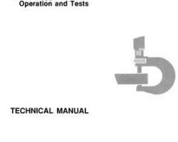 Timberjack D Series model 448d Skidders Test Technical Manual