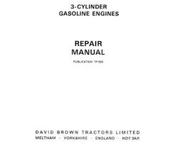 Service Manual for Case IH TRACTORS model 3800