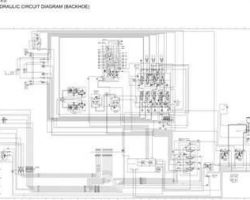 Hitachi Ex-6 Series model Ex1200-6 Excavators Wiring Diagrams Manual