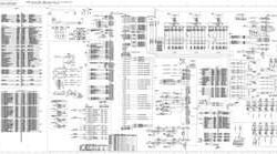 Electrical Schematic for Hitachi Ex-6 Series model Ex5500-6 Excavators