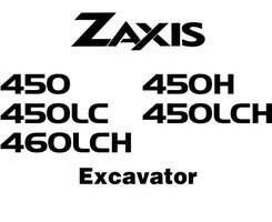 Hitachi Zaxis Series model Zaxis450lc Excavators Workshop Service Repair Manual